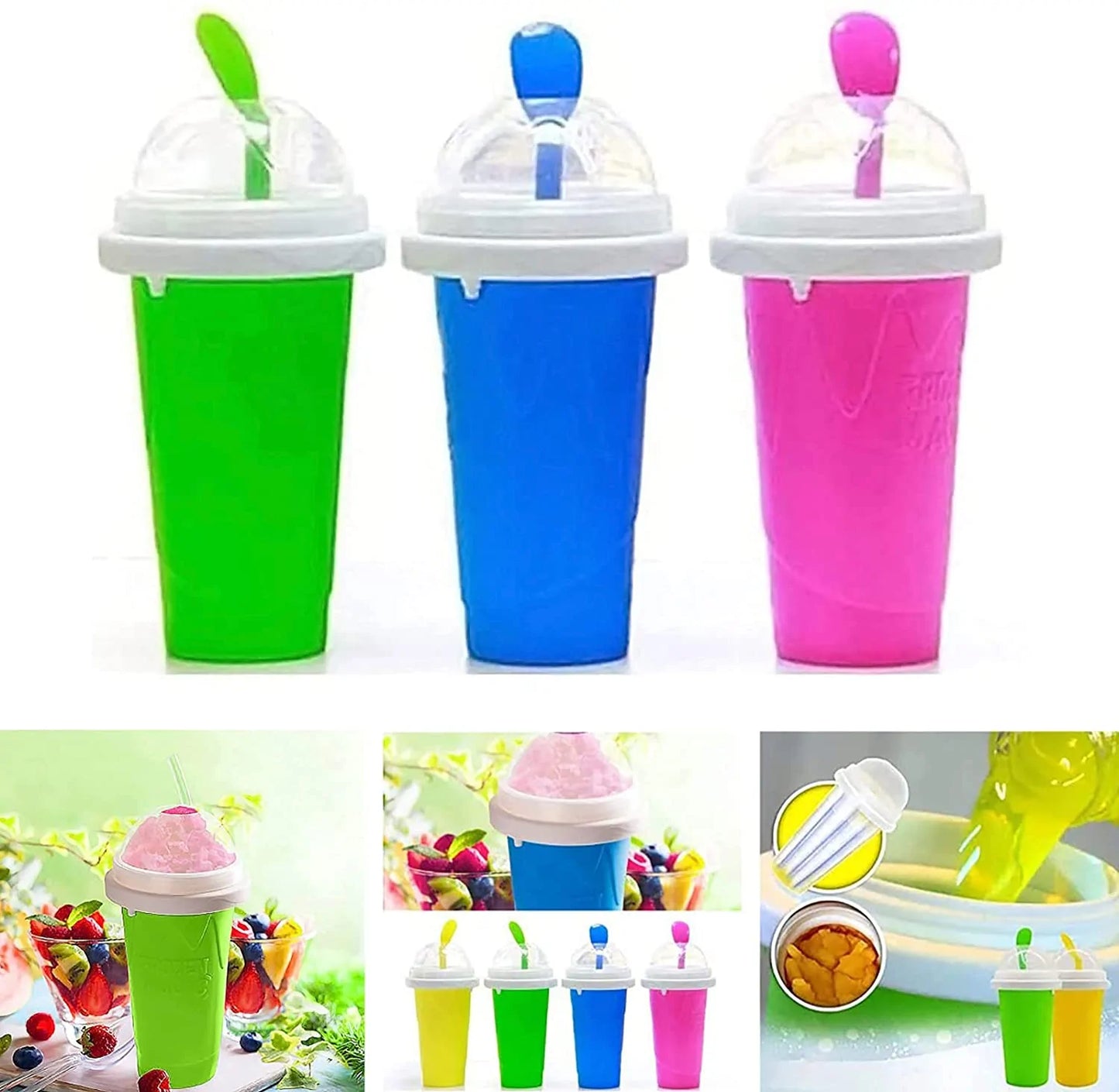 Quick-frozen Smoothies Durable Slush Ice Cream Maker